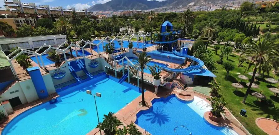 Benal beach suite II, estudio con parque acuático y vistas al mar. Benalmádena Apartamento