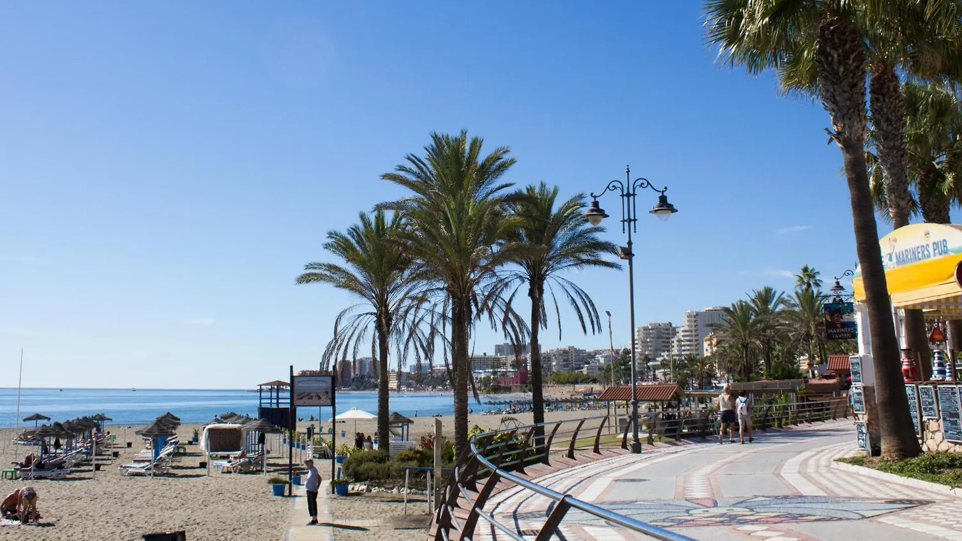 Benal beach suite II, estudio con parque acuático y vistas al mar. Benalmádena 0*,  España