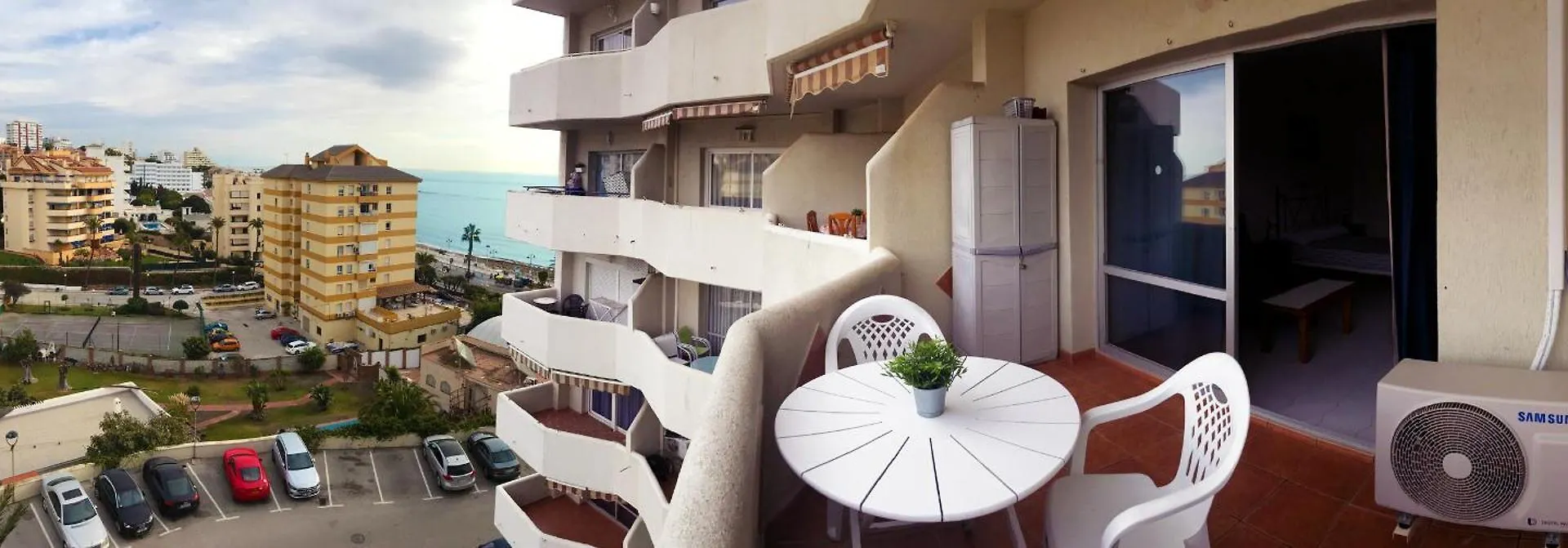 Benal beach suite II, estudio con parque acuático y vistas al mar. Benalmádena 0*,